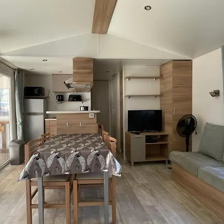 Pleasant 3bed Mobilhome Siblu Bonne Anse La Palmyre Hébergement de vacances *