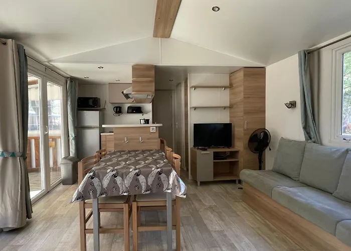 Pleasant 3bed Mobilhome Siblu Bonne Anse La Palmyre Hébergement de vacances *